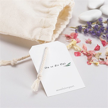 Pochon mariage  notre chemin - Mise en situation