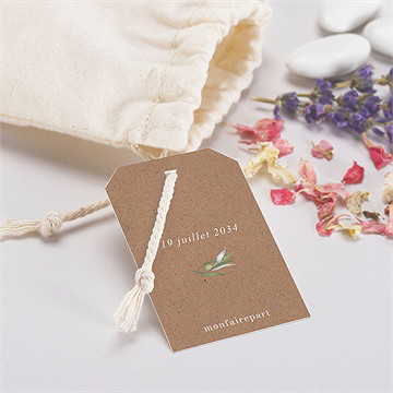 Pochon mariage  provençal - Mise en situation