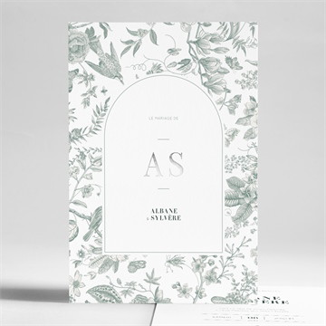 Carte dorure - portrait