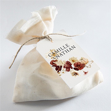 Etiquette mariage en automne - Mise en situation