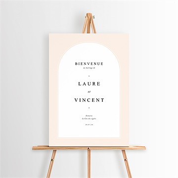 Panneau bienvenue volupté - Mise en situation