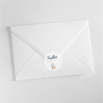 Sticker naissance poisson - Mise en situation