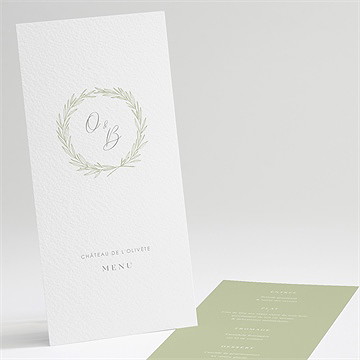 Menu mariage tendre elegance