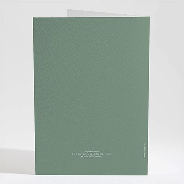 Livret de messe mariage tout pour toi - Dos du livret