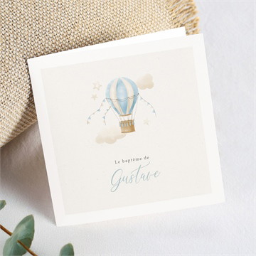 Carte pliée - carré