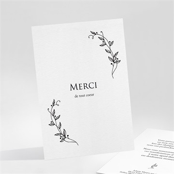 Remerciement décès gratitude