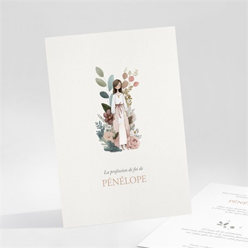 Carte recto-verso - portrait