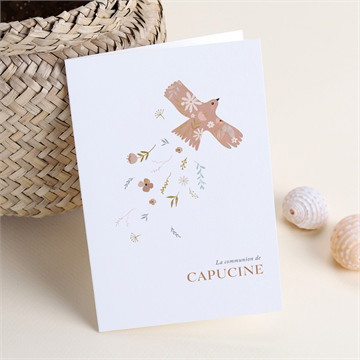 Carte pliée - portrait