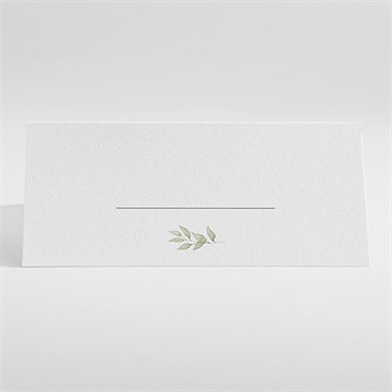 Marque-place baptême jumeaux body - Dos du marque-place