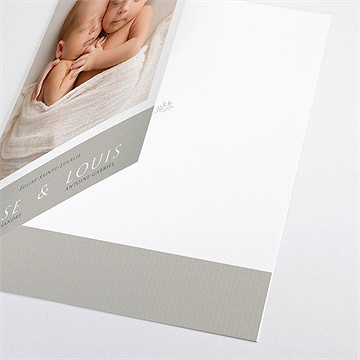 Livret de messe baptême petits jumeaux - Détail du livret