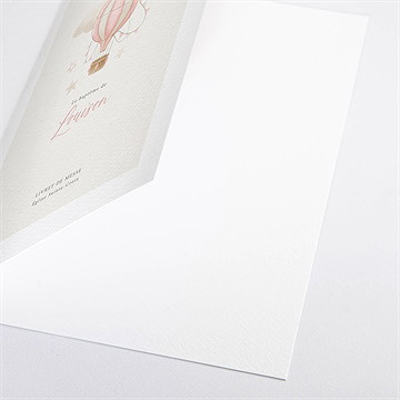 Livret de messe baptême la montgolfière - Détail du livret