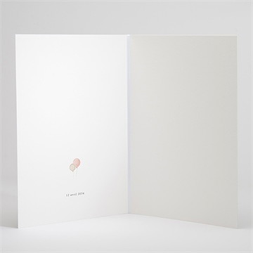 Livret de messe baptême la montgolfière - Intérieur du livret