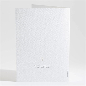 Livret de messe baptême la montgolfière - Dos du livret