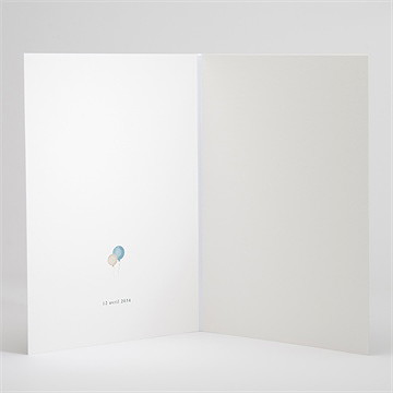 Livret de messe baptême ma montgolfière - Intérieur du livret