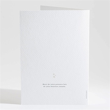 Livret de messe baptême ma montgolfière - Dos du livret