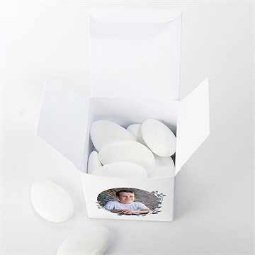 Boîte de dragées profession de foi sa profession - Intérieur de la boîte