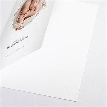 Livret de messe baptême forêt - Détail du livret