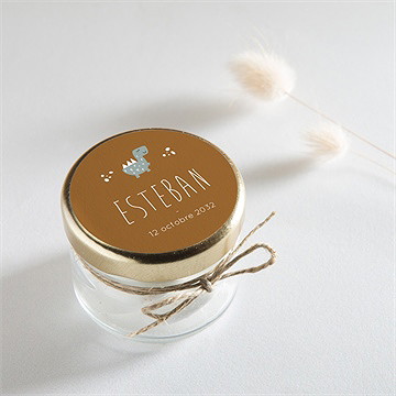 Sticker naissance dinosaures - Mise en situation