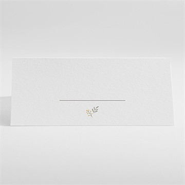 Marque-place baptême nounours - Dos du marque-place