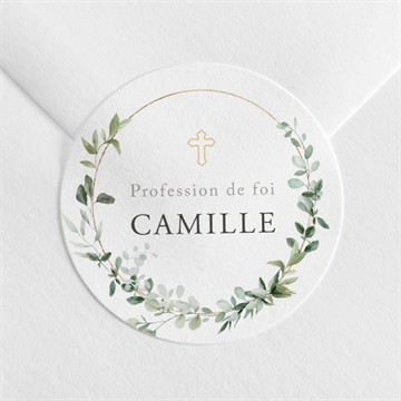 Sticker profession de foi solennel