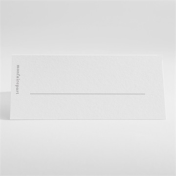 Marque-place communion transcendance - Dos du marque place