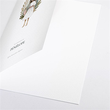 Livret de messe communion jolie bohème - Détail du livret