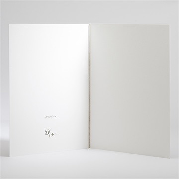 Livret de messe communion jolie bohème - Intérieur du livret