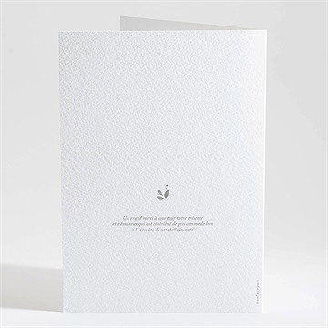 Livret de messe communion jolie bohème - Dos du livret