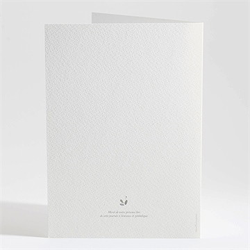 Livret de messe communion beauté au naturel - Dos du livret