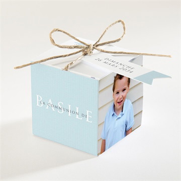 Boîte de dragées communion ferveur