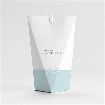 Boîte de dragées communion ferveur étui - Dos de la boîte