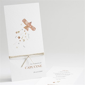 Menu communion belle colombe