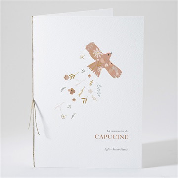 Livret de messe communion belle colombe