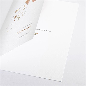 Livret de messe communion belle colombe - Détail du livret