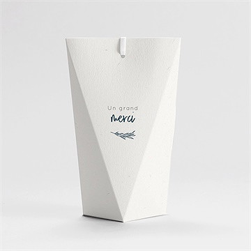 Boîte de dragées profession de foi joie pure étui - Dos de la boîte