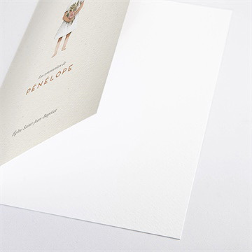 Livret de messe communion petite fille - Détail du livret