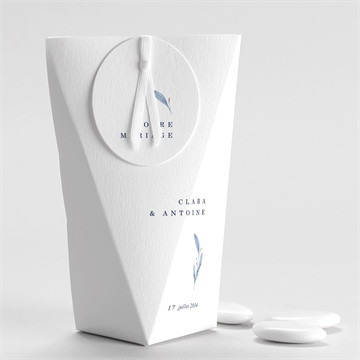 Boîte de dragées mariage pureté étui