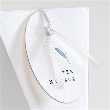 Boîte de dragées mariage pureté étui - Détail de la boîte