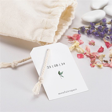 Pochon mariage  encapsulés - Mise en situation