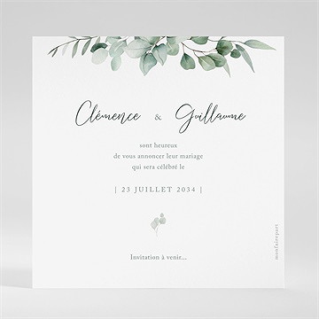 Save the Date mariage lyrisme - Vue 2