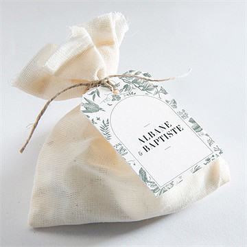 Etiquette mariage sculpture - Mise en situation