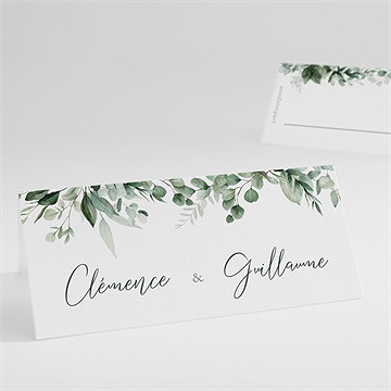 Marque-place mariage lyrisme