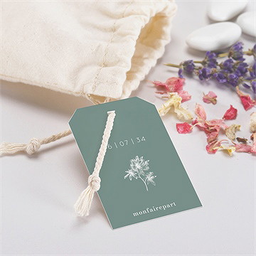 Pochon mariage  sculpture - Mise en situation