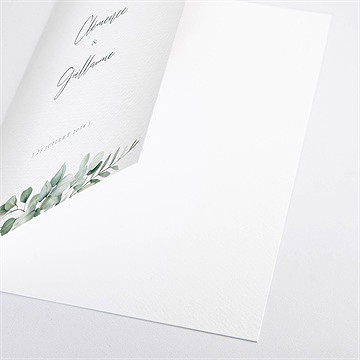 Livret de messe mariage lyrisme - Détail du livret