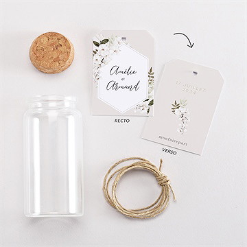 Mignonette mariage orchidées - Vue d'ensemble