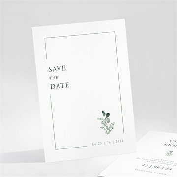 Save the Date mariage tendre murmure