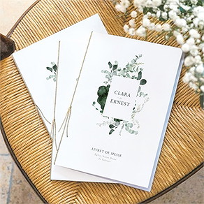 Livret de messe mariage tendre murmure