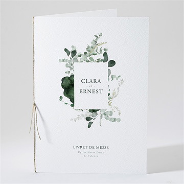 Livret de messe mariage tendre murmure