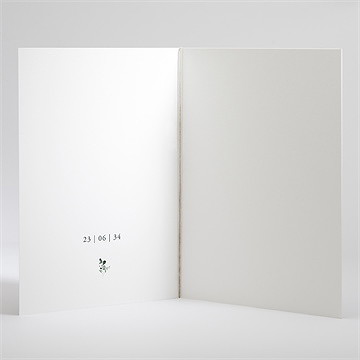 Livret de messe mariage tendre murmure - Intérieur du livret