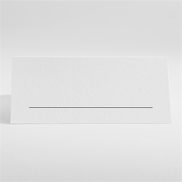 Marque-place mariage tendre murmure - Dos du marque-place